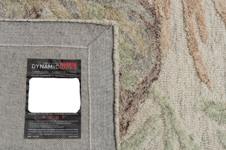 Dynamic Rugs Daisy 9098 Grey/Multi Area Rug Corner Shot