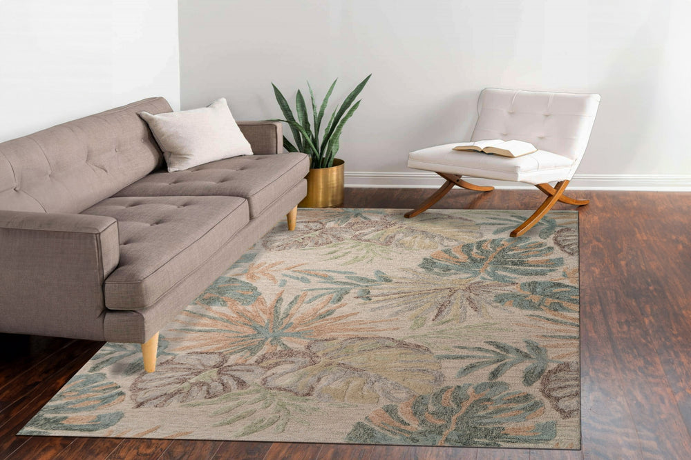 Dynamic Rugs Daisy 9098 Grey/Multi Area Rug Room Scene Feature