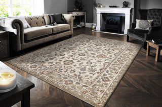 Dynamic Rugs Dakota 6640 Ivory/Multi Area Rug Room Scene Feature