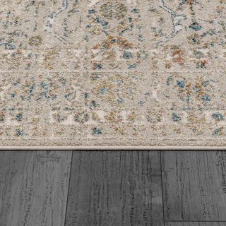 Dynamic Rugs Eclectic 6011 Cream/Multi Area Rug Detail