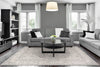 Dynamic Rugs Eclectic 6012 Cream/Grey Area Rug Room Scene Feature