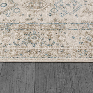 Dynamic Rugs Eclectic 6012 Cream/Multi Area Rug Detail