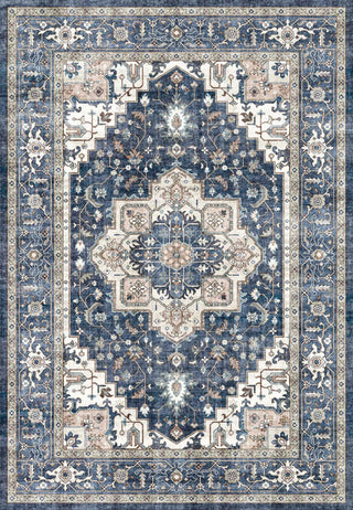 Dynamic Rugs Elise 6302 Navy/Ivory Area Rug main image