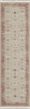 Dynamic Rugs Ella 3981 Taupe/Ivory/Red Area Rug
