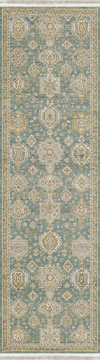 Dynamic Rugs Ella 3985 Taupe/Blue Area Rug