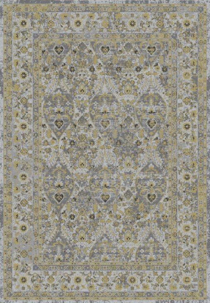 Dynamic Rugs Evora 5876 Grey/Gold Area Rug