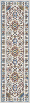 Dynamic Rugs Falcon 6801 Ivory/Grey/Blue/Red/Gold Area Rug