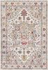 Dynamic Rugs Falcon 6805 Ivory/Grey/Blue/Red/Gold Area Rug