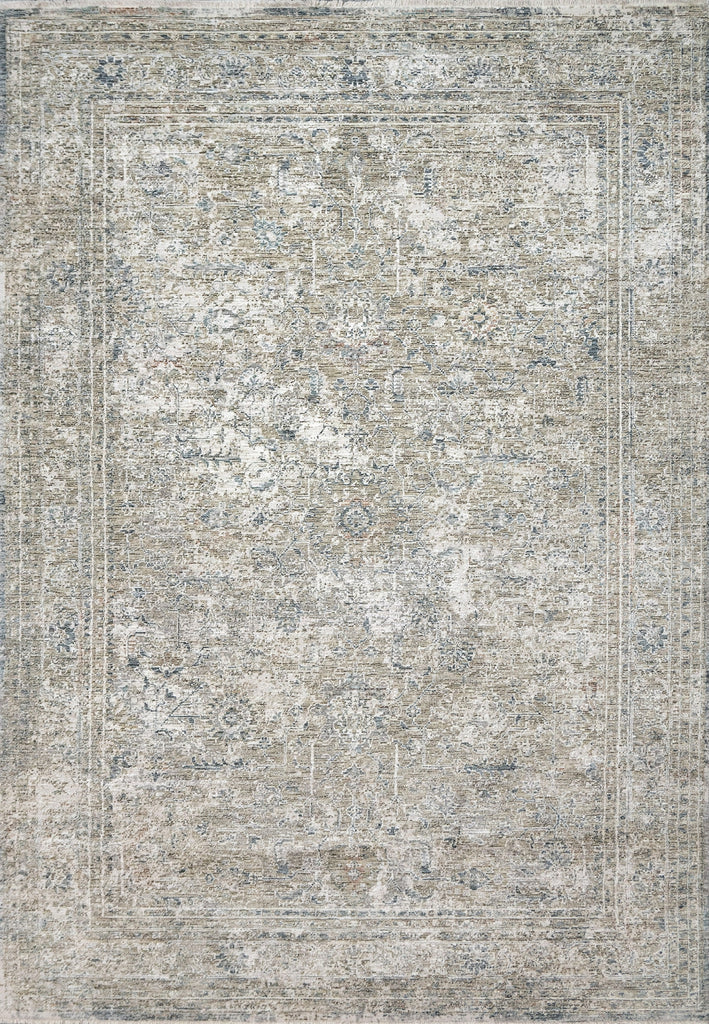 Dynamic Rugs Flare 14741 Beige/Ivory/Blue Area Rug main image