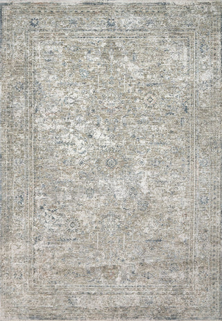 Dynamic Rugs Flare 14741 Beige/Ivory/Blue Area Rug main image