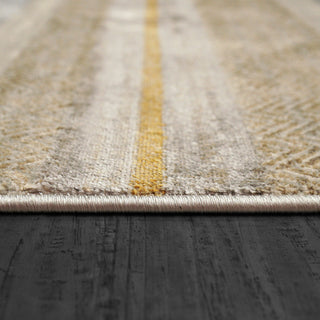 Dynamic Rugs Gold 1363 Grey/Multi Area Rug Detail