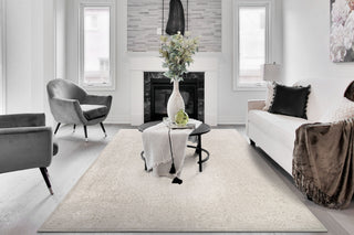 Dynamic Rugs Hamilton 10603 Cream Area Rug Room Scene Feature