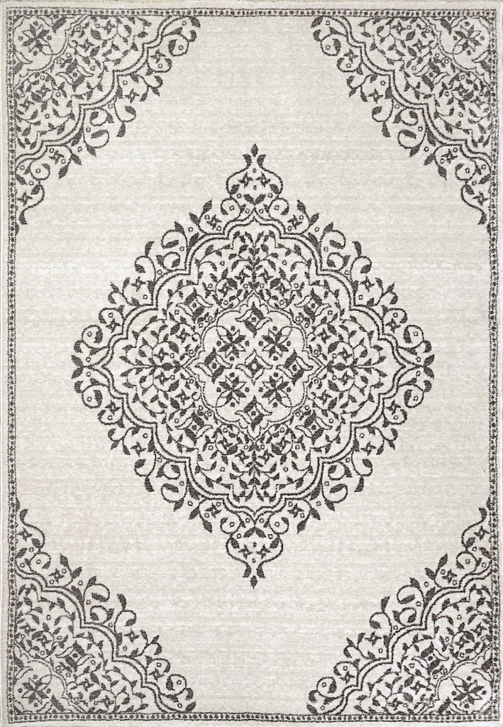 Dynamic Rugs Hera 3302 Ivory/Grey Area Rug