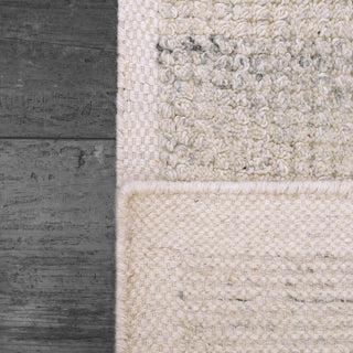 Dynamic Rugs Ivy 6990 Ivory/Silver Area Rug Corner Shot