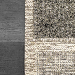 Dynamic Rugs Ivy 6990 Grey Area Rug Corner Shot