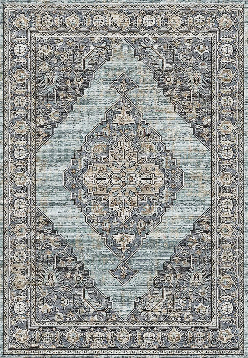 Dynamic Rugs Jazz 6792 Blue/Beige Area Rug – Incredible Rugs and Decor