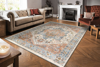 Dynamic Rugs Juno 6887 Beige/Multi Area Rug Room Scene Feature