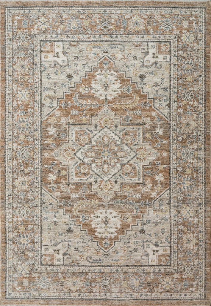 Dynamic Rugs Kashmir 18862 Rust/Beige/Multi Area Rug main image
