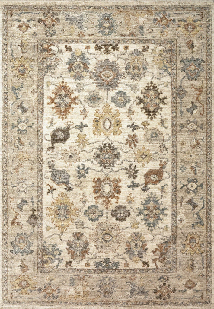 Dynamic Rugs Kashmir 18869 Cream/Multi Area Rug main image