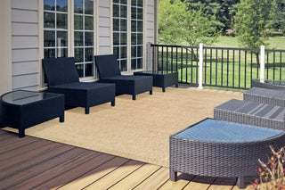 Dynamic Rugs Kenai 8770 Natural Area Rug Room Scene Feature