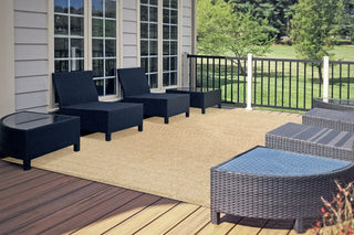 Dynamic Rugs Kenai 8771 Natural Area Rug Room Scene Feature