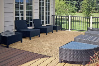 Dynamic Rugs Kenai 8776 Natural Area Rug Room Scene Feature