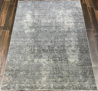 Dynamic Rugs Kyra 13707 Grey/Navy Area Rug Room Scene Feature