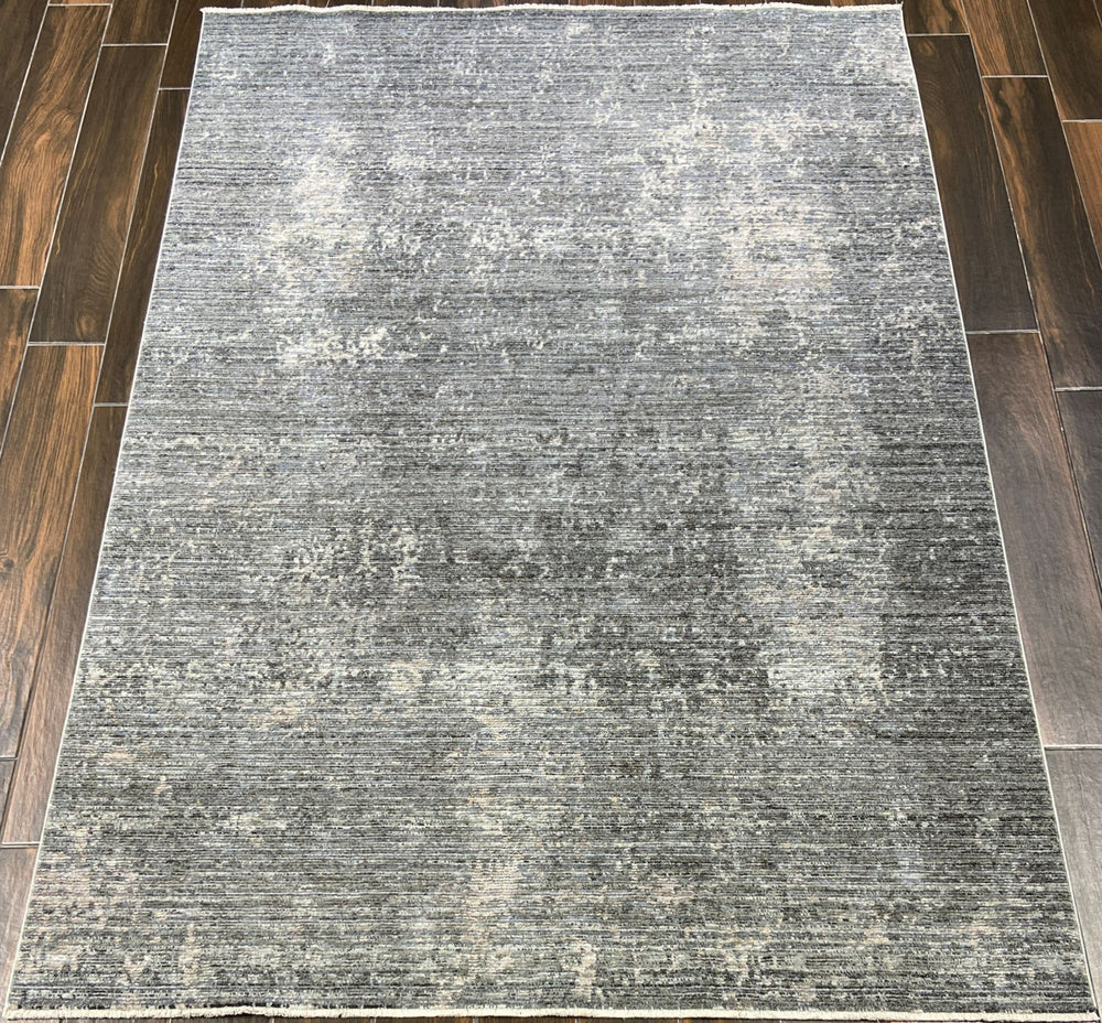 Dynamic Rugs Kyra 13707 Grey/Navy Area Rug Room Scene Feature