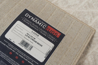 Dynamic Rugs Lazer 12673 Grey Area Rug Corner Shot
