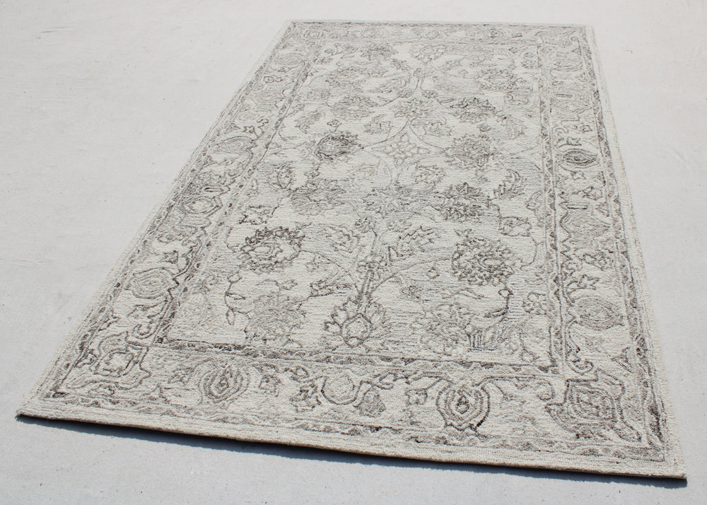Dynamic Rugs Legend 7490 Ivory/Natural Area Rug Room Scene Feature