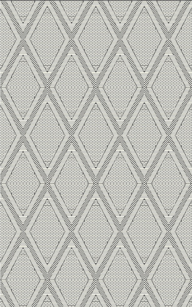 Dynamic Rugs Lola 2121 Ivory/Charcoal Area Rug