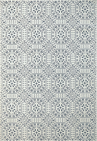 Dynamic Rugs Lotus 8149 Ivory/Denim Area Rug