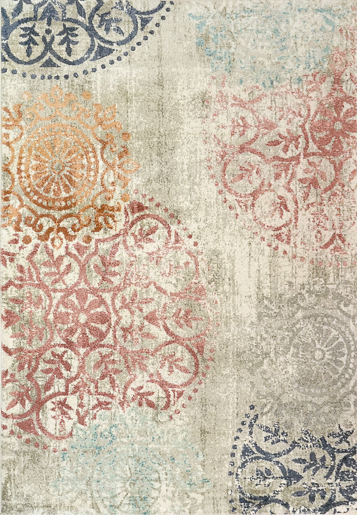 Dynamic Rugs Lydia 7895 Beige/Multi Area Rug