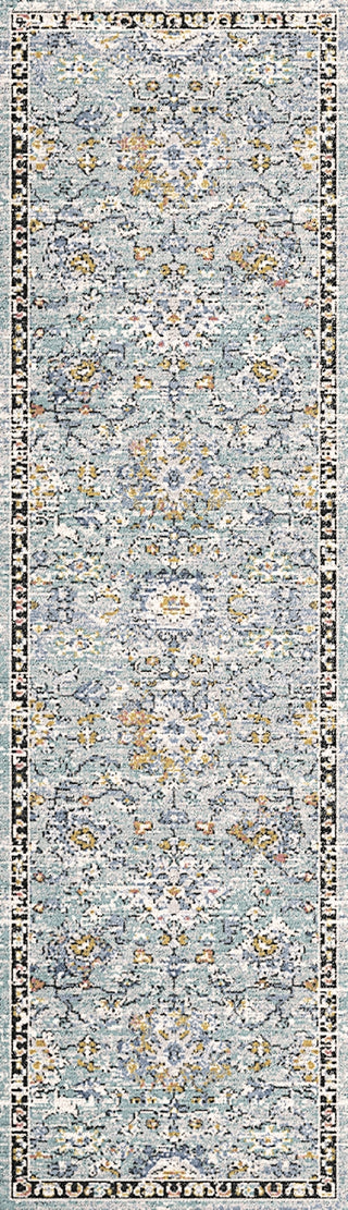 Dynamic Rugs Mabel 4092 Aqua/Multi Area Rug