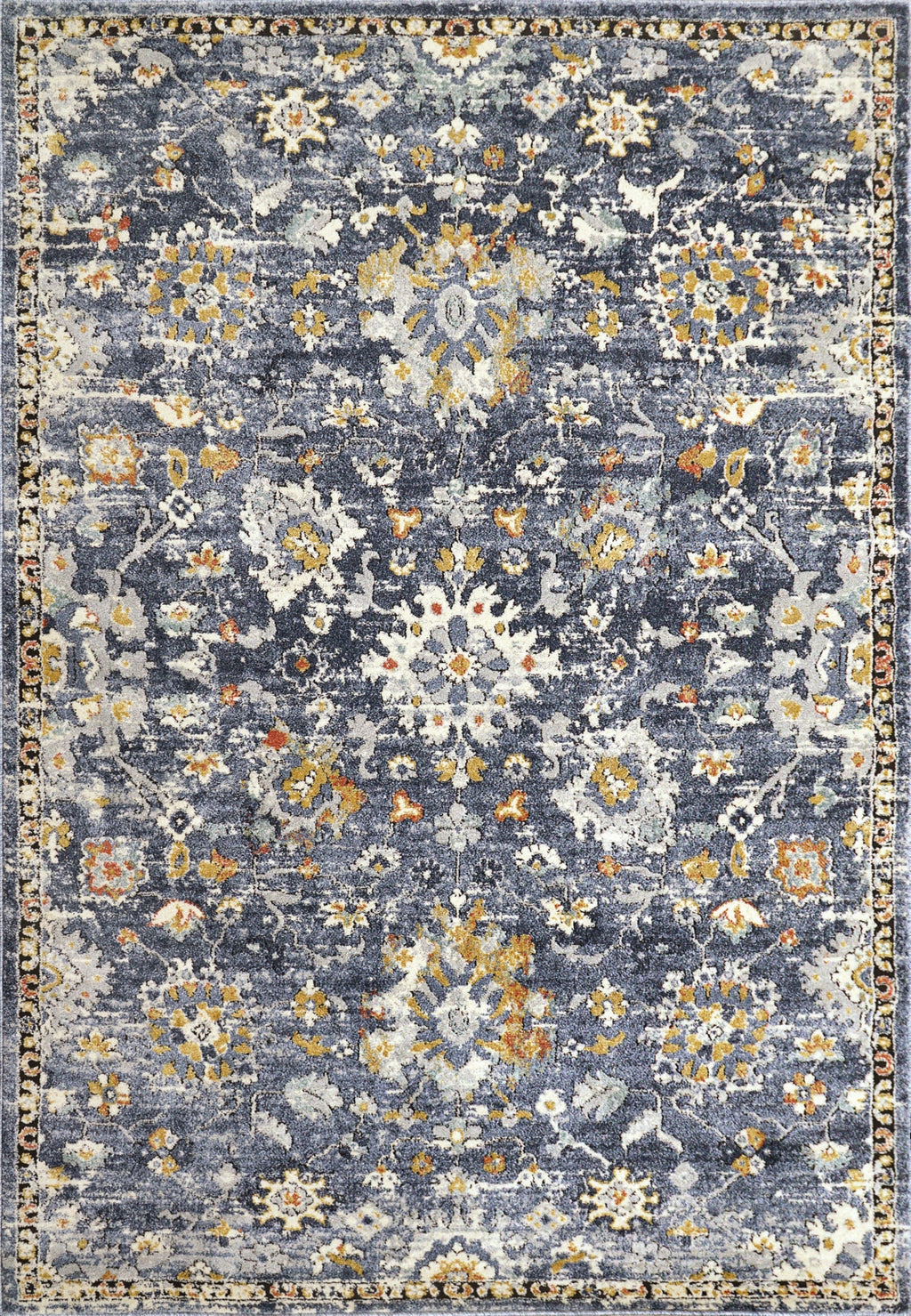 Dynamic Rugs Mabel 4092 Navy/Multi Area Rug – Incredible Rugs and Decor