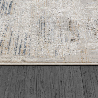 Dynamic Rugs Marina 8052 White/Grey Area Rug Detail