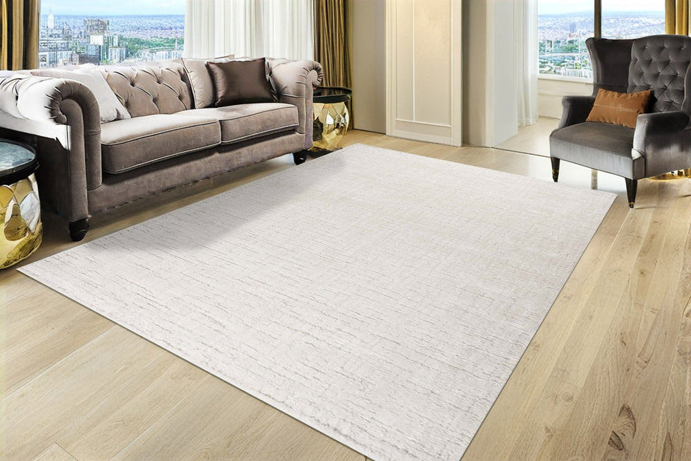 Dynamic Rugs Masai 14500 Ivory Area Rug Room Scene Feature