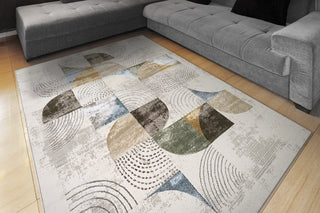 Dynamic Rugs Merit 6657 Grey/Multi Area Rug