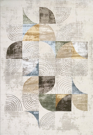 Dynamic Rugs Merit 6657 Grey/Multi Area Rug