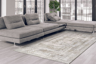 Dynamic Rugs Mesa 9742 Cream/Beige Area Rug Room Scene Feature