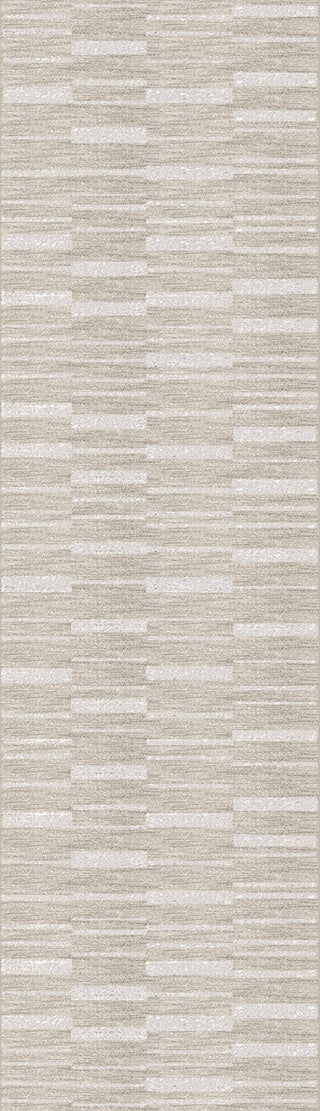 Dynamic Rugs Mesa 9746 Beige Area Rug Runner Image