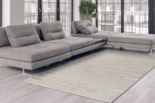 Dynamic Rugs Mesa 9746 Beige Area Rug Room Scene Feature