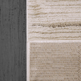 Dynamic Rugs Monroe 9800 Beige/Grey Area Rug Corner Shot
