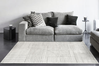 Dynamic Rugs Monroe 9800 Beige/Grey Area Rug Room Scene Feature