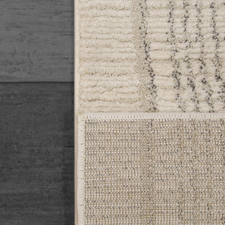 Dynamic Rugs Monroe 9801 Beige/Grey Area Rug Corner Shot