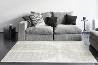 Dynamic Rugs Monroe 9801 Beige/Grey Area Rug Room Scene Feature