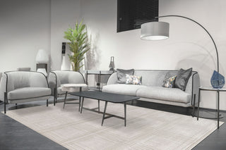 Dynamic Rugs Montrose 1780 Cream/Beige Area Rug Room Scene Feature