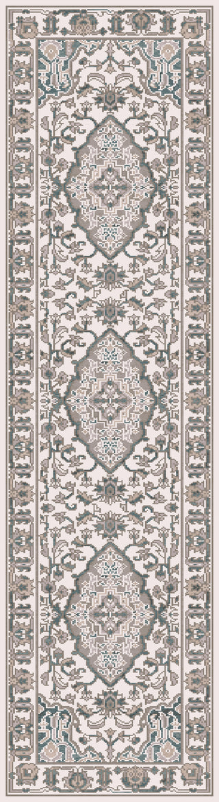 Dynamic Rugs Mood 8475 Blue/Beige Area Rug