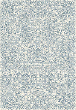 Dynamic Rugs Navi 4008 Light Blue/Ivory Area Rug