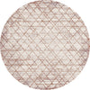 Dynamic Rugs Obsession 9531 Beige/Cream Area Rug Round Image